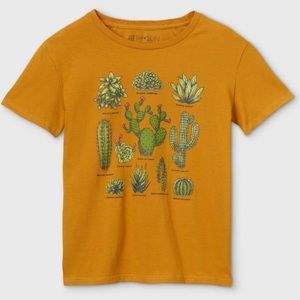Cactus Short Sleeve Graphic T-Shirt (Juniors)